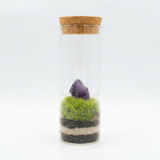 Mossarium Crystal Medium - Mineral stone edition