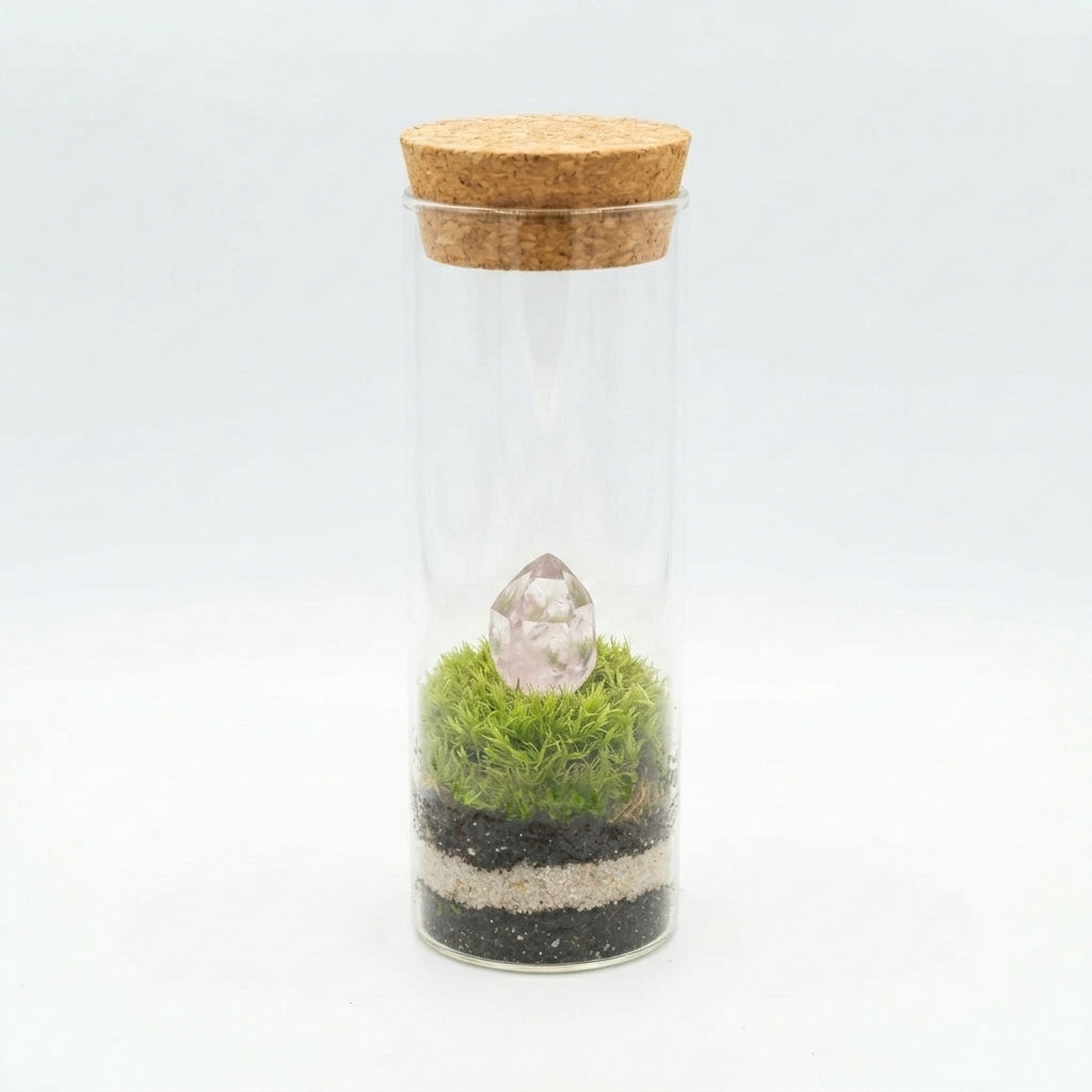 Mossarium Crystal Medium - Mineral stone edition